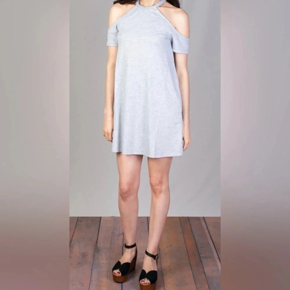 Z SUPPLY‎ Cold Shoulder Dress - Picture 1 of 9